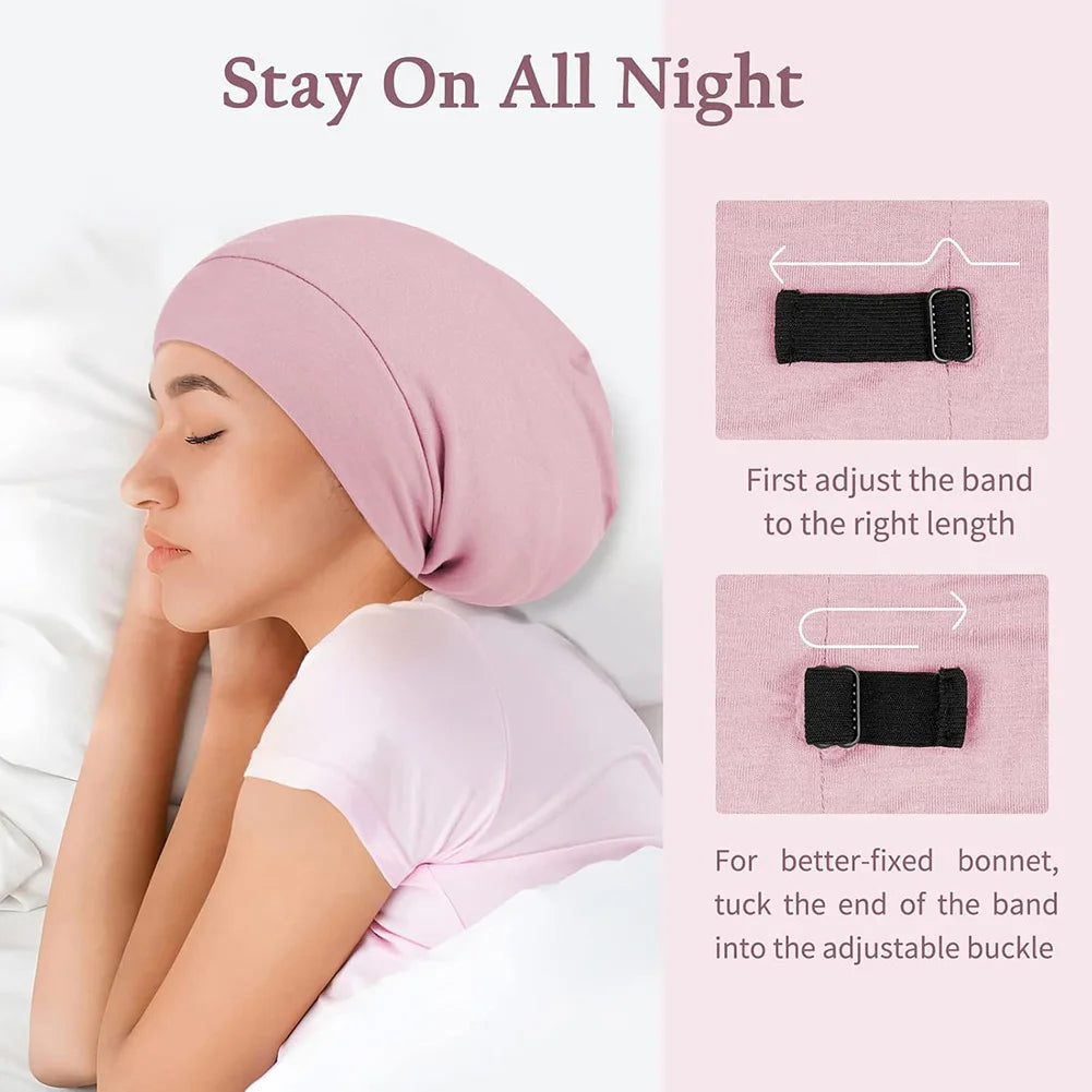 Adjustable Silk Bonnets