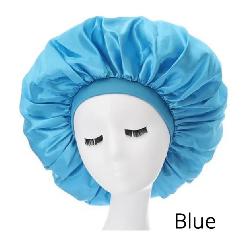 Plus-Sized Satin Bonnet