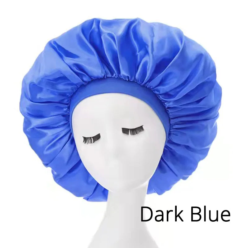 Plus-Sized Satin Bonnet