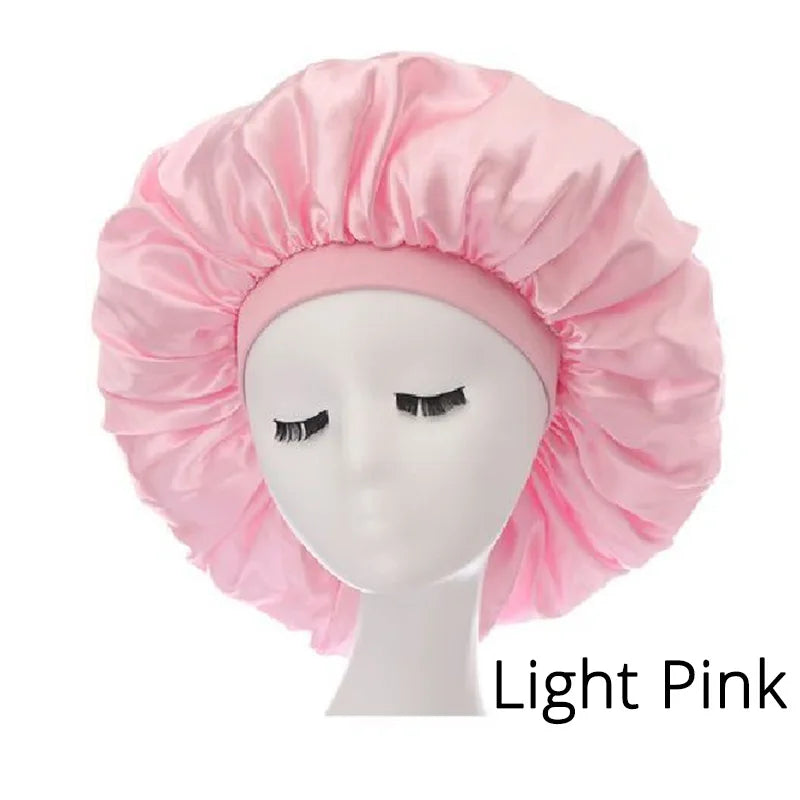 Plus-Sized Satin Bonnet