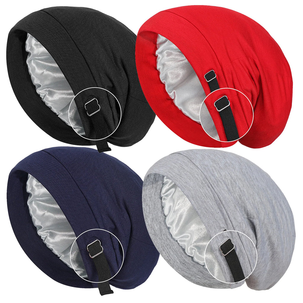 Adjustable Silk Bonnets