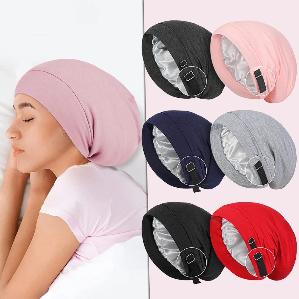 Adjustable Silk Bonnets