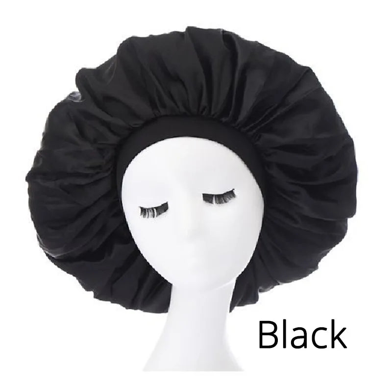 Plus-Sized Satin Bonnet